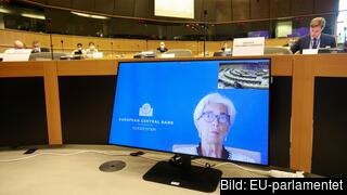 Europeiska centralbankens chef Christine Lagarde.