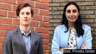 Carl-Vincent Reimers och Caroline Rhawi, Liberala ungdomsförbundet, vill att Sverige bidrar med mer pengar till EU-budget för att möta den överhängande migrationskrisen och fylla hålet efter brexit.