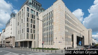 Byggnaden för Polens Högsta förvaltningsdomstol