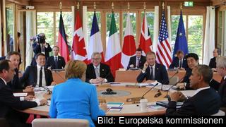 Ledarna för G7-länderna träffades i södra Tyskland under söndagen och måndagen.
